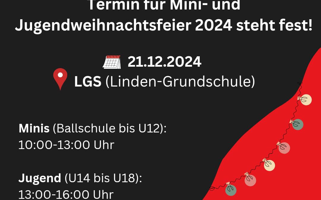 (Sportliche) Weihnachten in Spandau – Mini-/Jugendweihnachtsfeier 2024